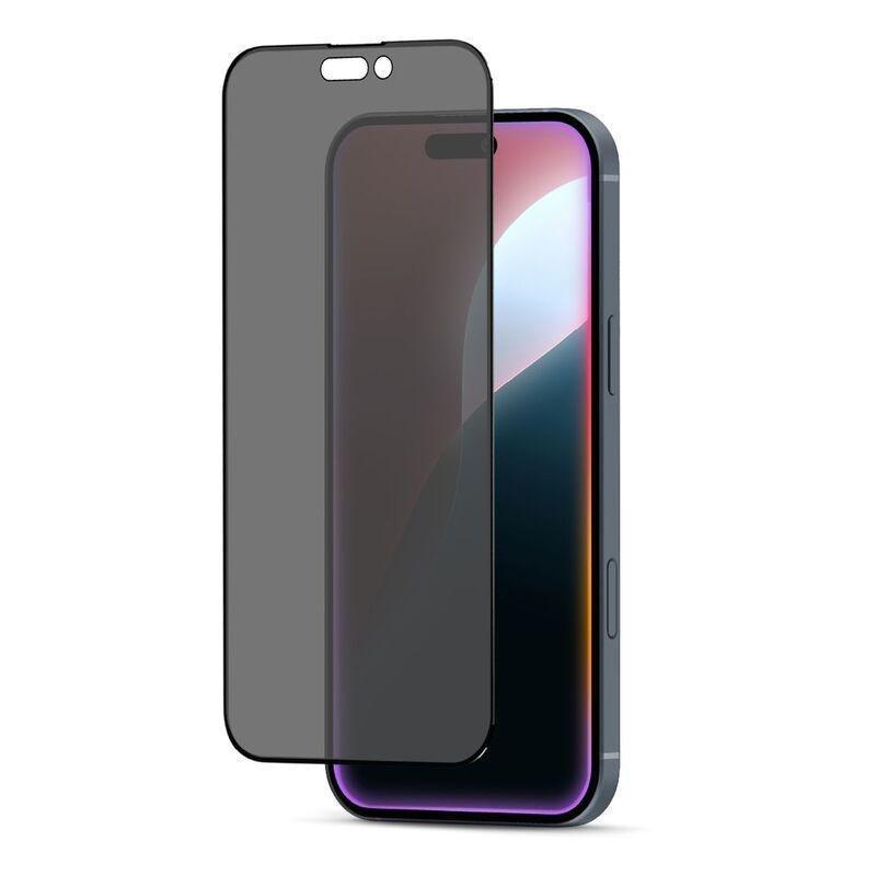 HYPHEN DEFENDR Matte-Privacy Tempered Glass with Applicator for iPhone 16 (6.1) with GRS Applicator, , large image number 3