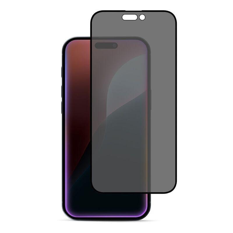 HYPHEN DEFENDR Matte-Privacy Tempered Glass with Applicator for iPhone 16 (6.1) with GRS Applicator, , large image number 5