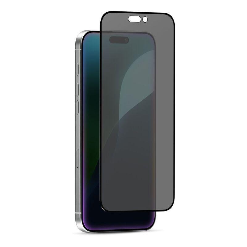 HYPHEN DEFENDR Matte-Privacy Tempered Glass with Applicator for iPhone 16 Pro (6.3) with GRS Applicator, , medium