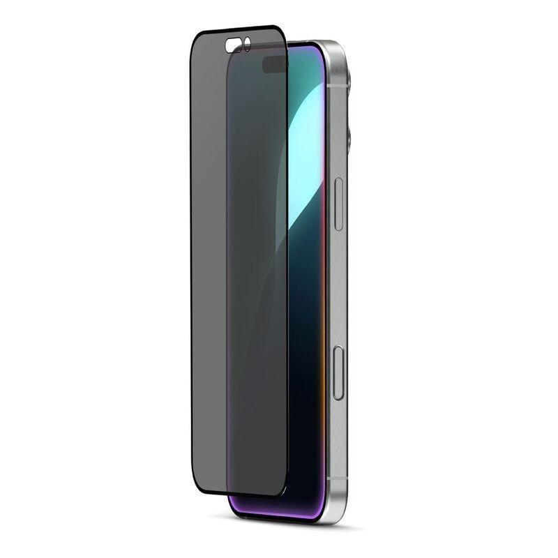 HYPHEN DEFENDR Matte-Privacy Tempered Glass with Applicator for iPhone 16 Pro (6.3) with GRS Applicator, , large image number 4