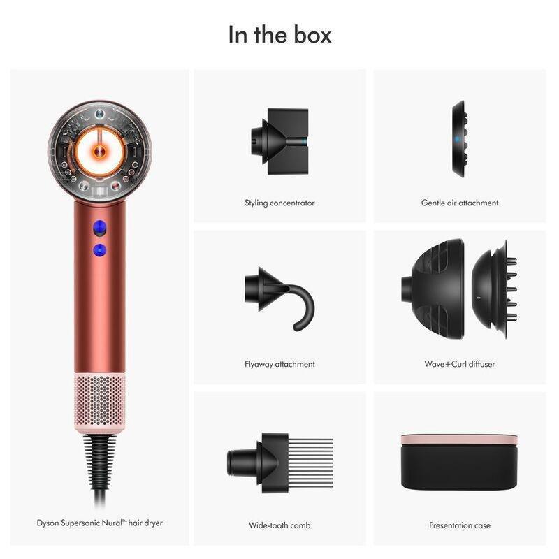 Dyson Supersonic Nural Hair Dryer - Strawberry Bronze/Blush Pink, , large image number 2