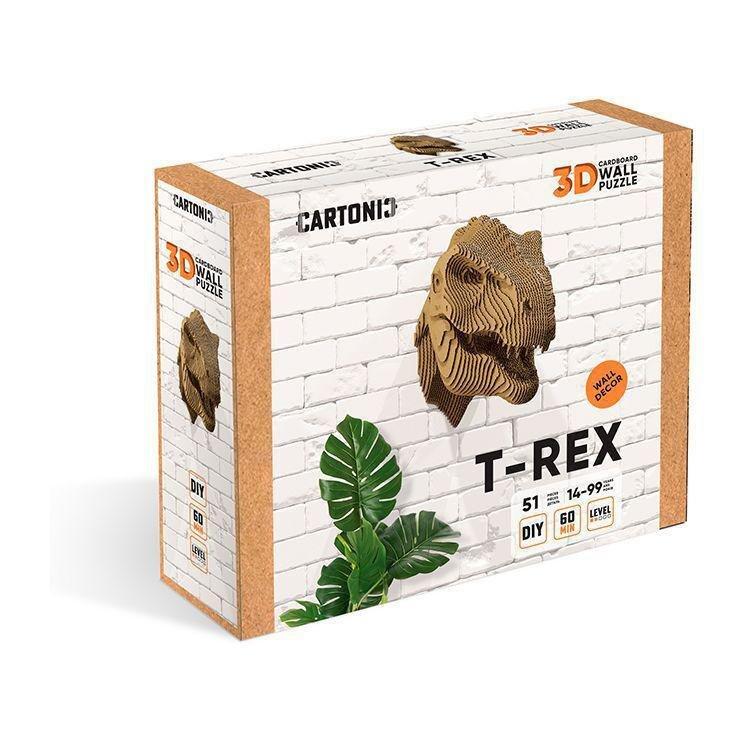 Cartonic T-Rex 3D Wall Puzzle (51 Pieces), , large image number 5
