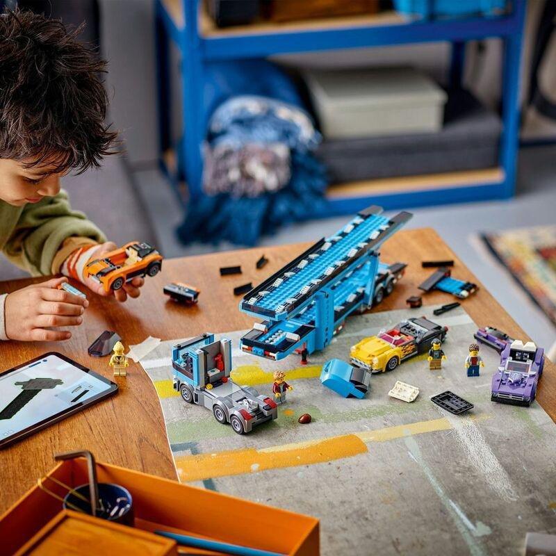 LEGO City Car Transporter Truck with Sports Cars 60408, , large image number 2