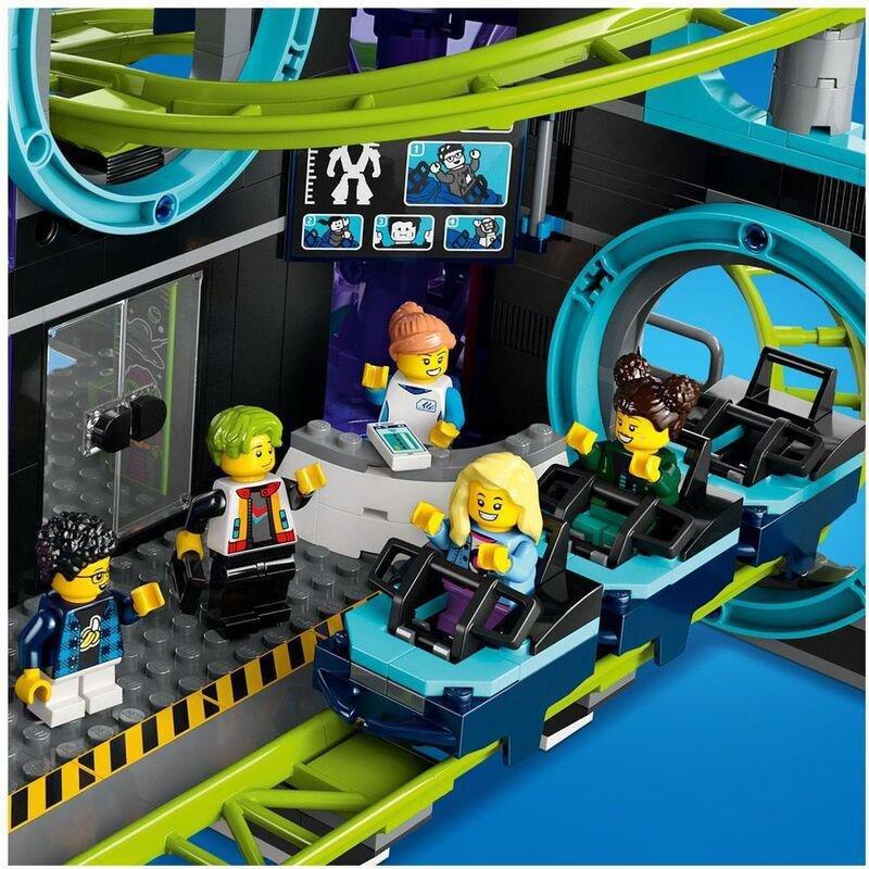 LEGO City Robot World Roller-Coaster Park Toy 60421, , large image number 3