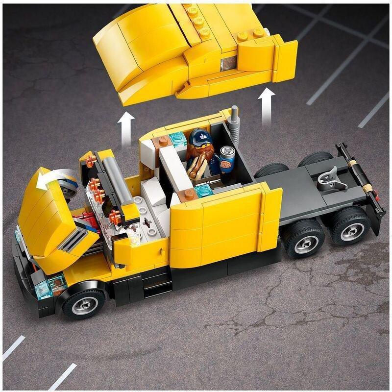 LEGO City Yellow Delivery Truck Toy 60440, , large image number 5