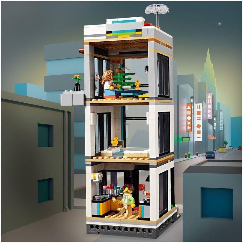 LEGO Creator 3in1 Modern House Toy Playset for Kids 31153, , large image number 5