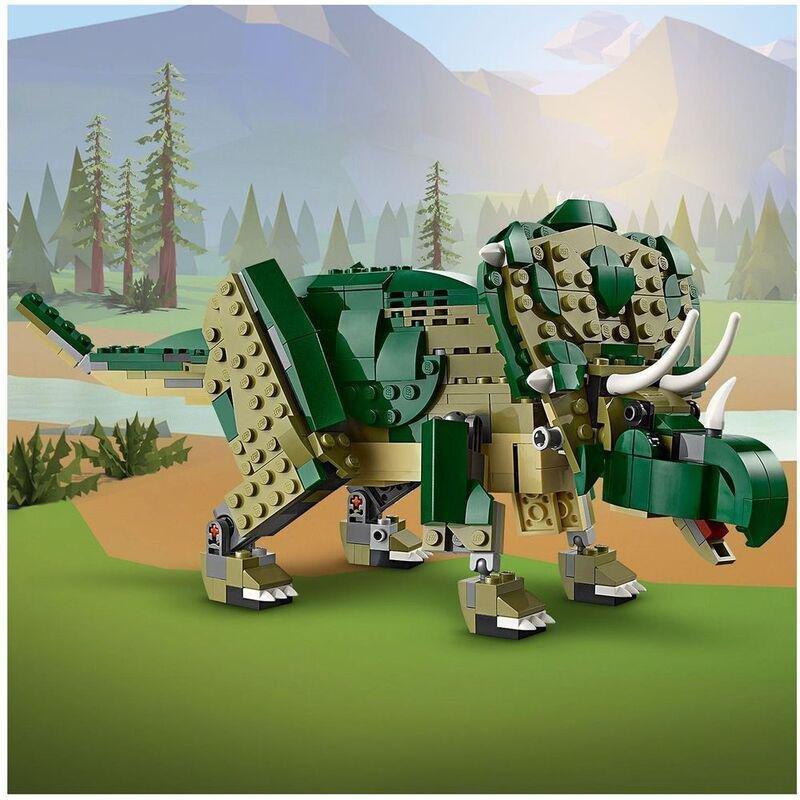 LEGO Creator 3in1 T. rex Dinosaur Toy for Kids 31151, , large image number 4