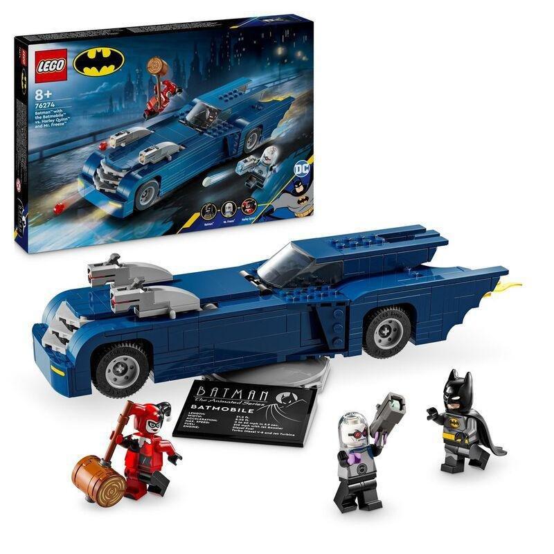 LEGO DC Batman: Batman with the Batmobile vs. Harley Quinn & Mr. Freeze 76274, , large image number 0