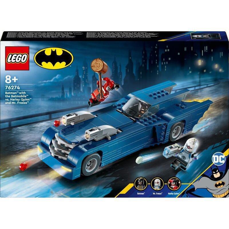 LEGO DC Batman: Batman with the Batmobile vs. Harley Quinn & Mr. Freeze 76274, , large image number 1
