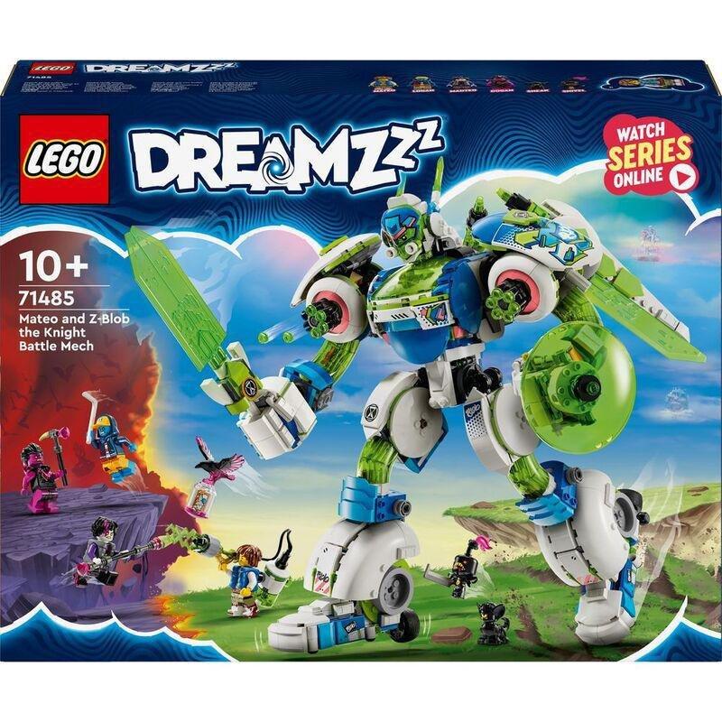 LEGO DREAMZzz Mateo and Z-Blob the Knight Battle Mech Toy 71485, , large image number 1