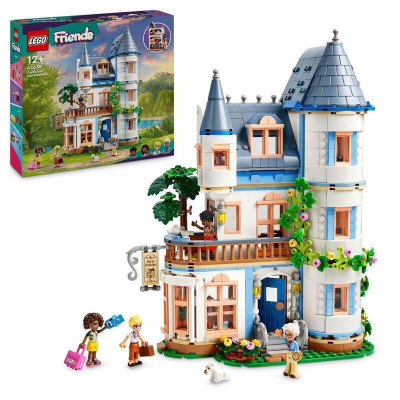 LEGO Friends Castle Bed and Breakfast Hotel Playset 42638, , large image number 0