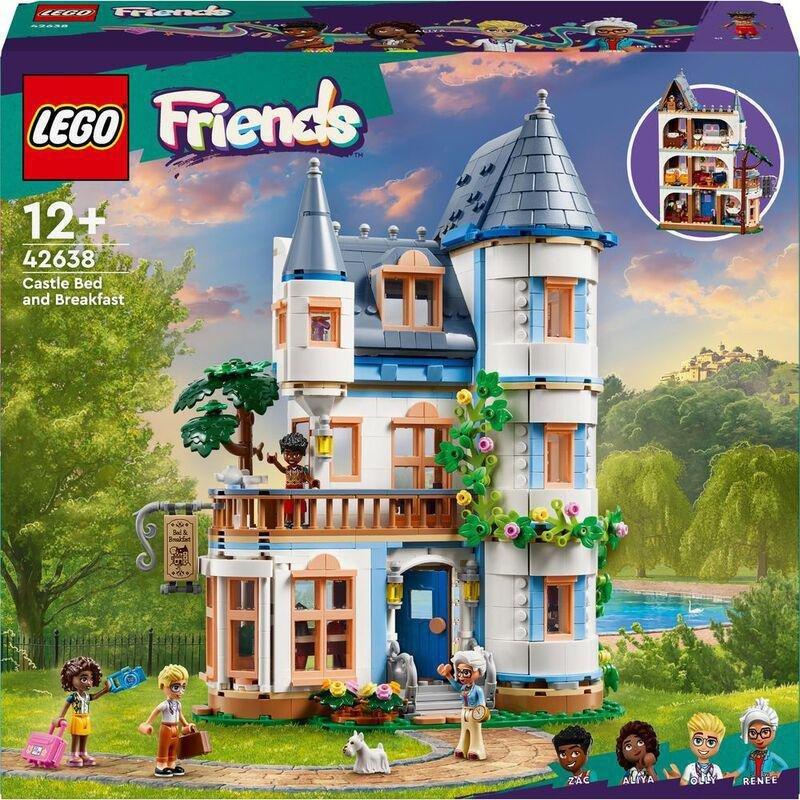 LEGO Friends Castle Bed and Breakfast Hotel Playset 42638, , large image number 1
