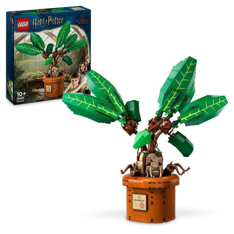 LEGO Harry Potter Mandrake Plant Toy Magical Gift 76433, , medium