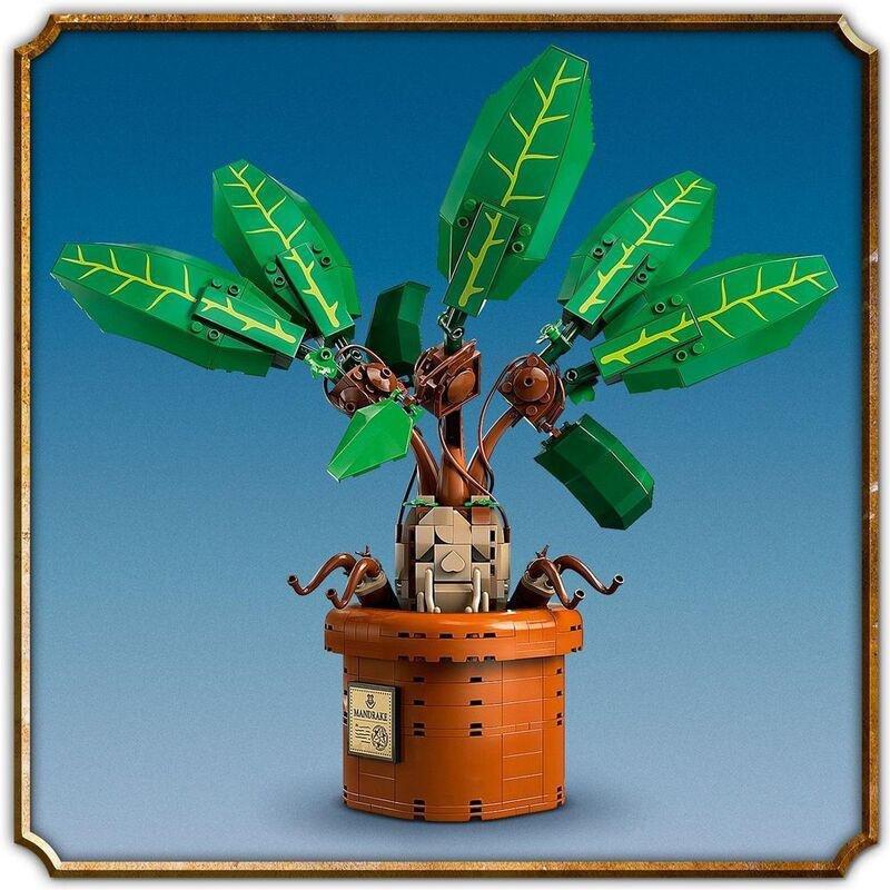 LEGO Harry Potter Mandrake Plant Toy Magical Gift 76433, , large image number 4