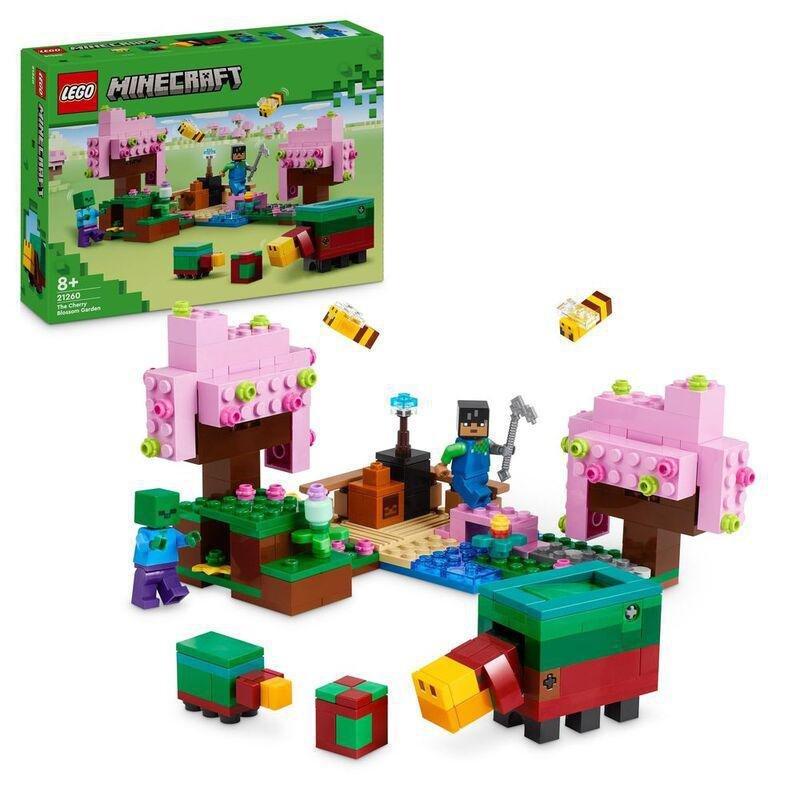 LEGO Minecraft® The Cherry Blossom Garden Toy 21260, , medium