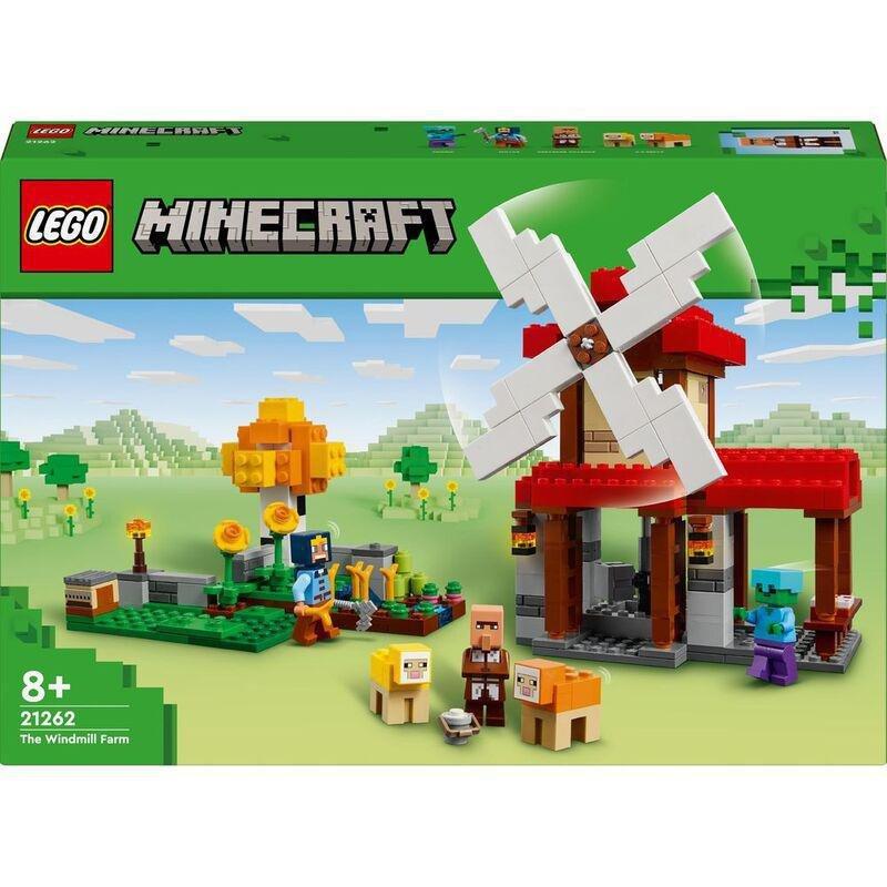LEGO Minecraft® The Windmill Farm Video-Game Set Gift 21262, , large image number 0
