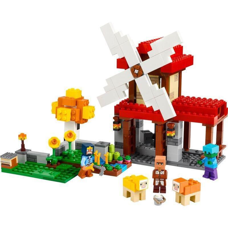 LEGO Minecraft® The Windmill Farm Video-Game Set Gift 21262, , large image number 5