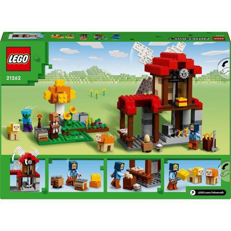 LEGO Minecraft® The Windmill Farm Video-Game Set Gift 21262, , large image number 6
