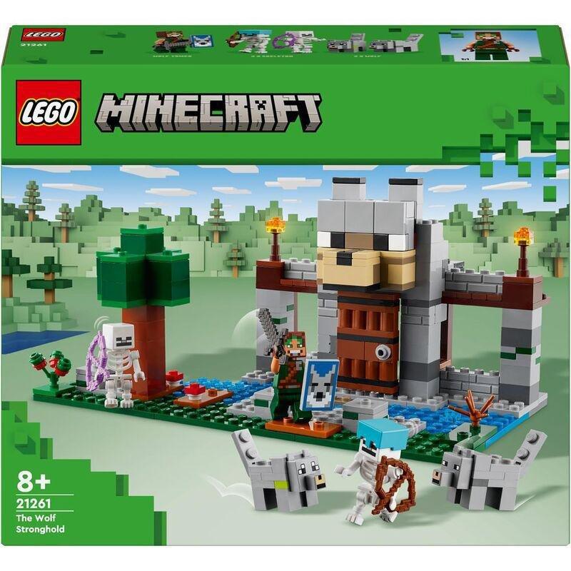 LEGO Minecraft® The Wolf Stronghold Fortress Playset 21261, , large image number 1