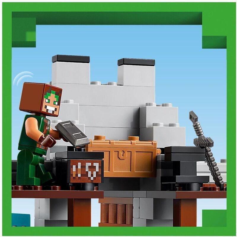 LEGO Minecraft® The Wolf Stronghold Fortress Playset 21261, , large image number 7