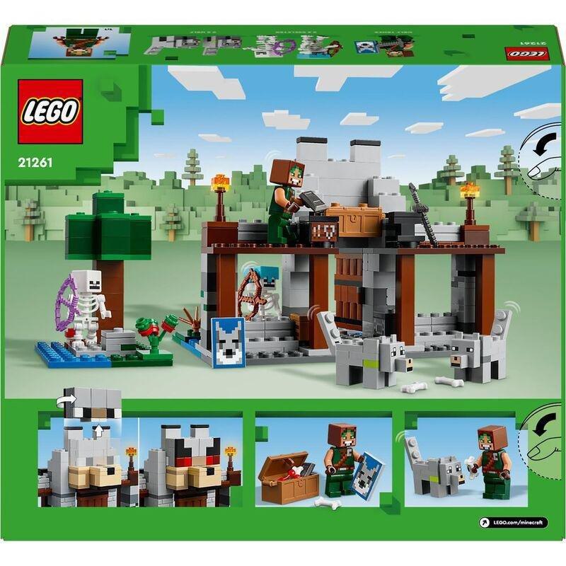 LEGO Minecraft® The Wolf Stronghold Fortress Playset 21261, , large image number 9