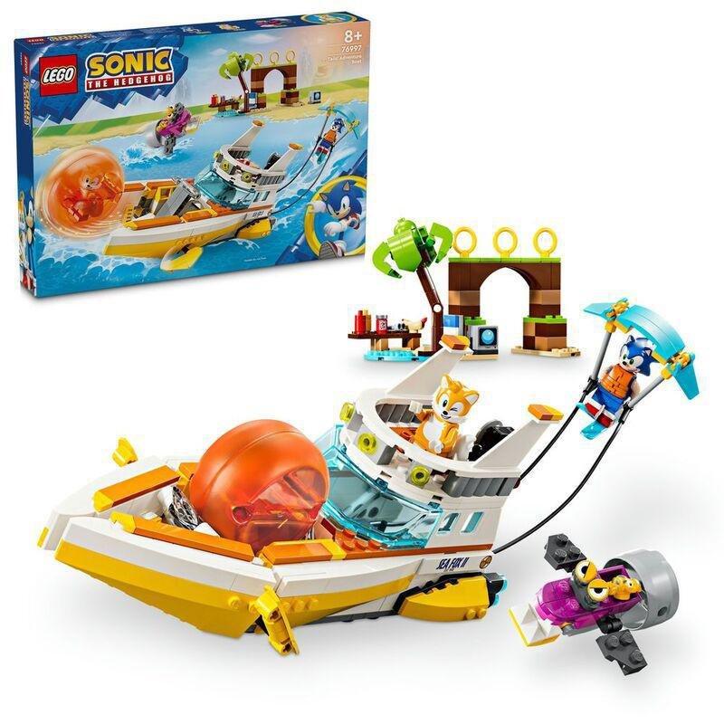 LEGO Sonic the Hedgehog Tails Adventure Boat Toy 76997, , large image number 0