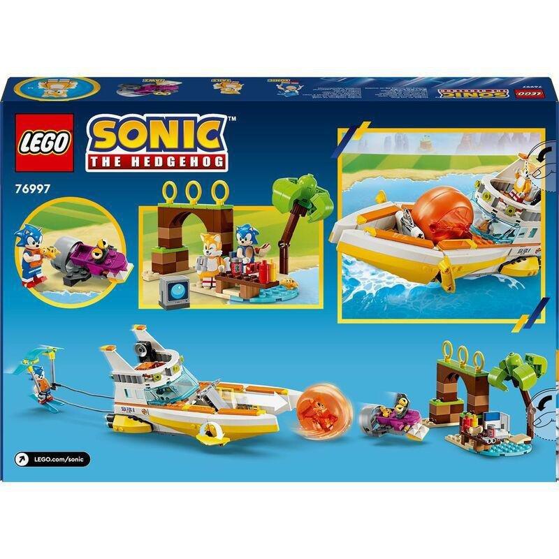 LEGO Sonic the Hedgehog Tails Adventure Boat Toy 76997, , large image number 8