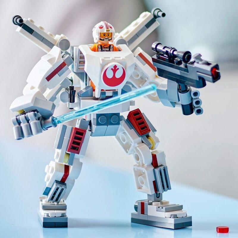 LEGO Star Wars Luke Skywalker X-Wing Mech Set 75390, , large image number 2
