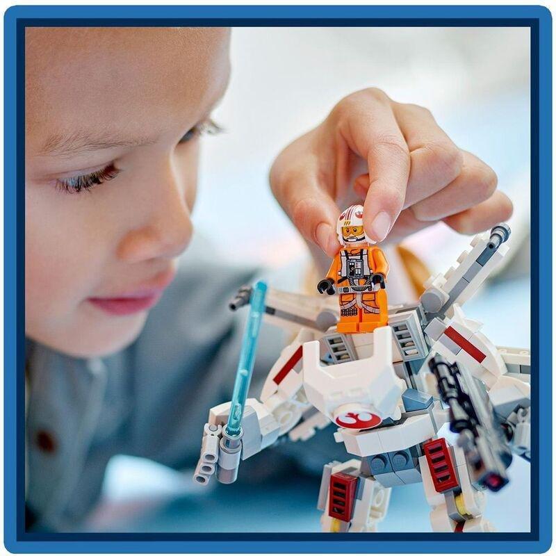 LEGO Star Wars Luke Skywalker X-Wing Mech Set 75390, , large image number 3