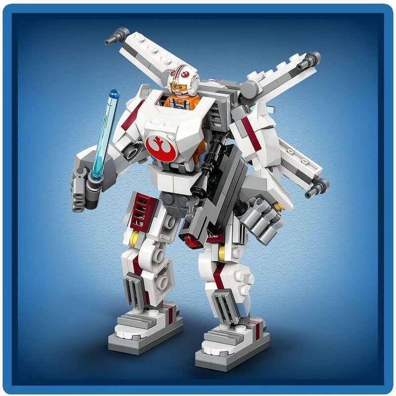 LEGO Star Wars Luke Skywalker X-Wing Mech Set 75390, , large image number 5