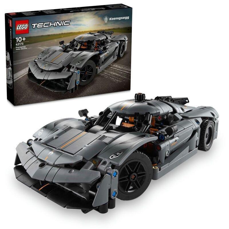 LEGO Technic Koenigsegg Jesko Absolut Grey Hypercar 42173, , medium