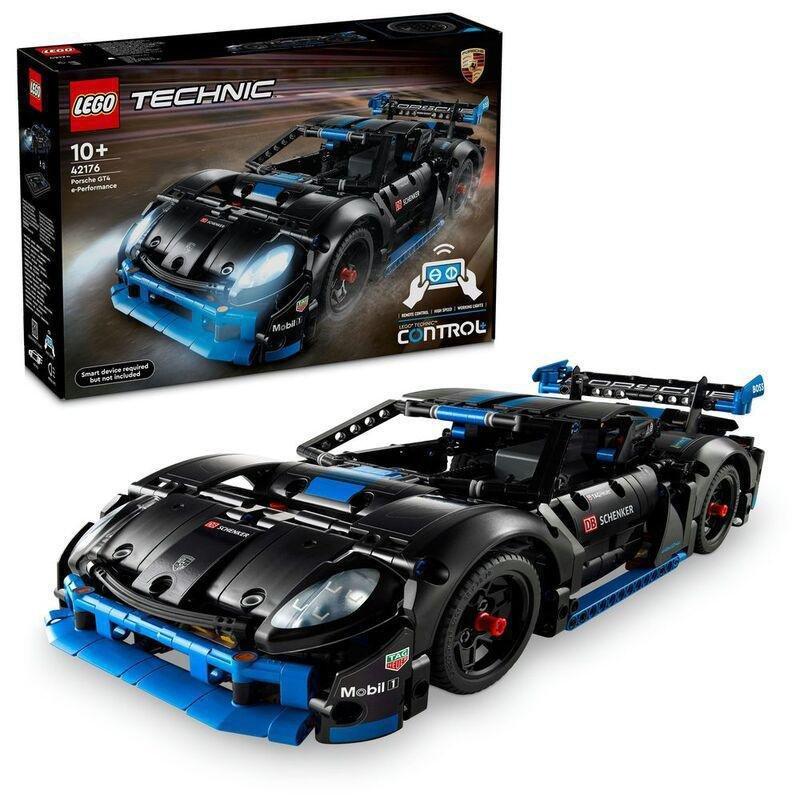 LEGO Technic Porsche GT4 e-Performance Race Car Toy 42176, , medium