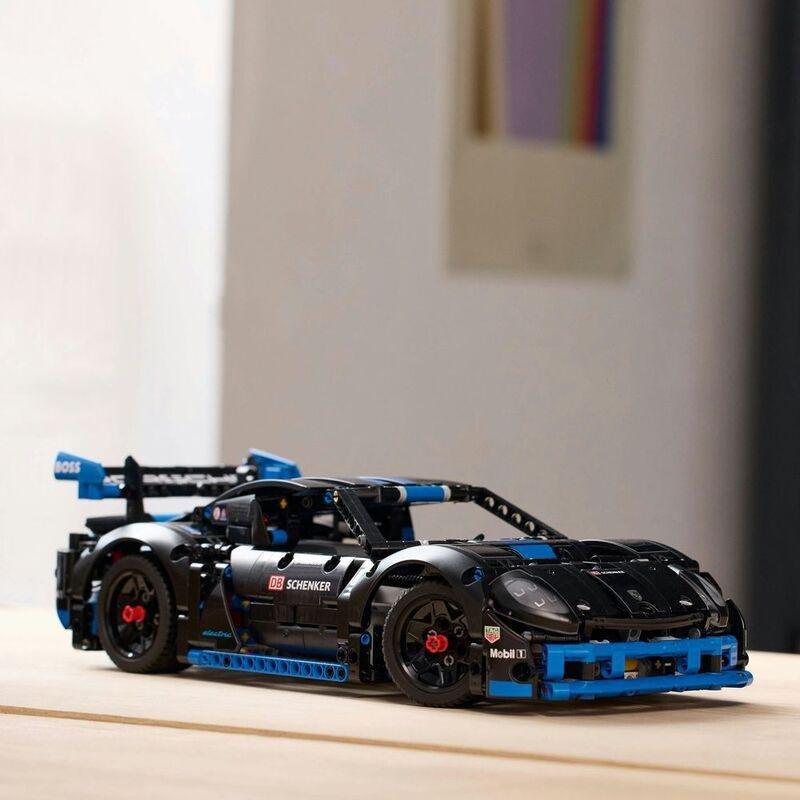 LEGO Technic Porsche GT4 e-Performance Race Car Toy 42176, , large image number 4