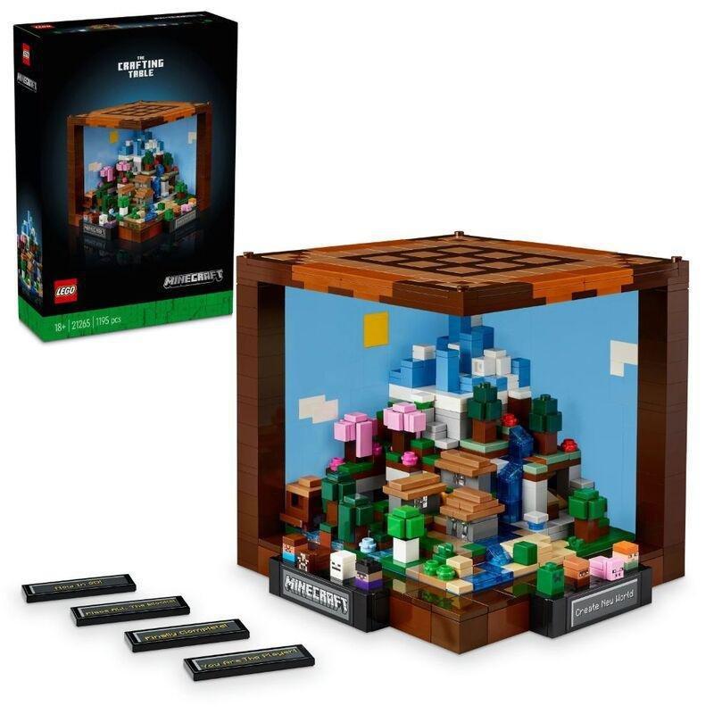 LEGO Minecraft The Crafting Table for Adults 21265, , large image number 0