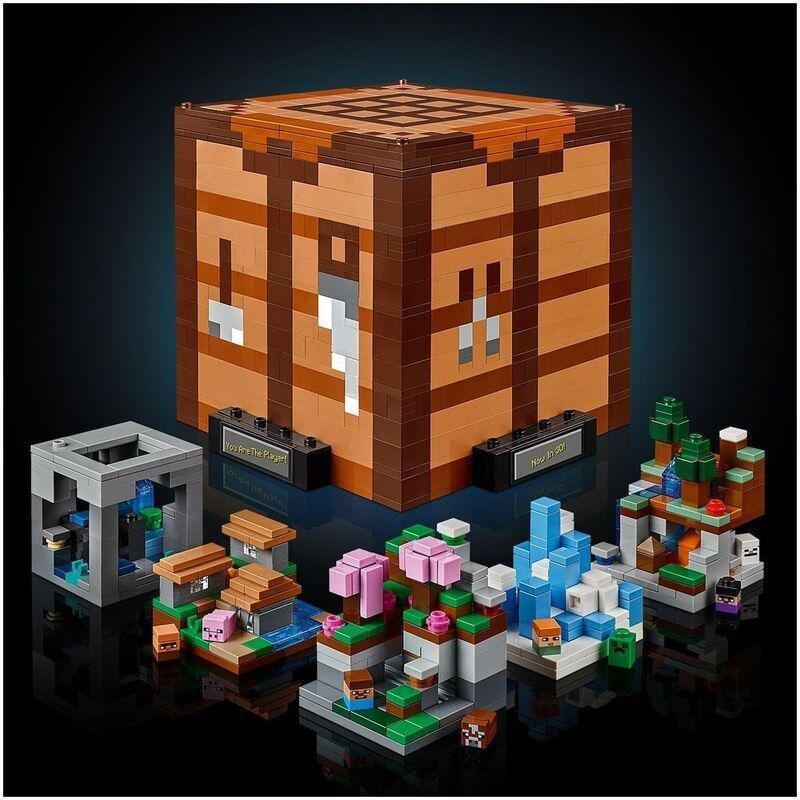LEGO Minecraft The Crafting Table for Adults 21265, , large image number 4