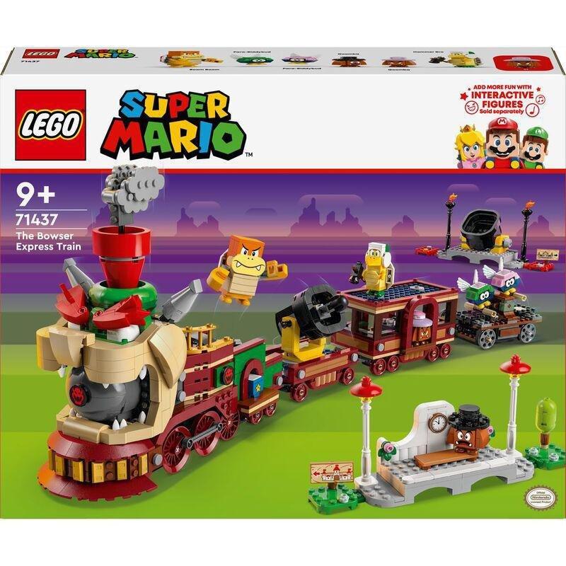 LEGO Super Mario The Bowser Express Train Playset 71437 (1392 pieces), , large image number 2