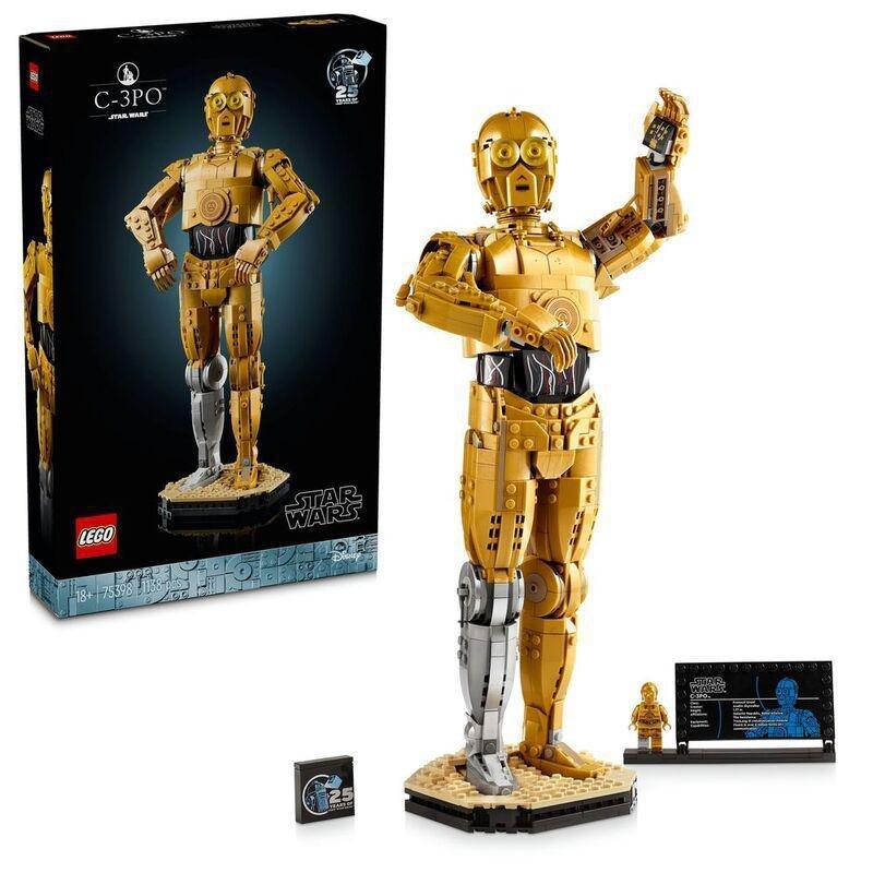 LEGO Star Wars C-3PO Buildable Droid Figure 75398 (1138 pieces), , large image number 0
