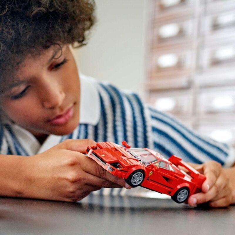 LEGO Speed Champions Ferrari F40 Supercar Vehicle Toy 76934 (318 pieces), , large image number 4
