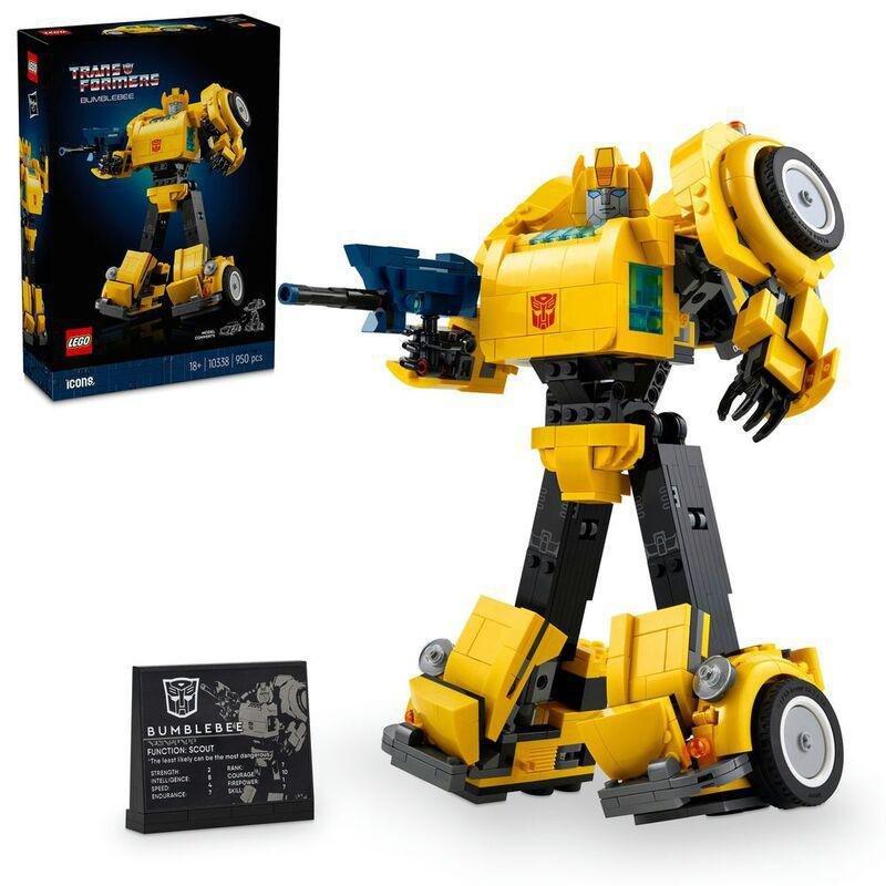 LEGO Icons Transformers Bumblebee Set 10338, , large image number 0