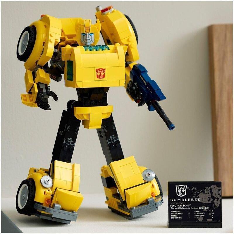 LEGO Icons Transformers Bumblebee Set 10338, , large image number 4