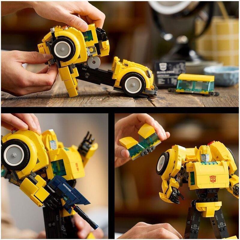 LEGO Icons Transformers Bumblebee Set 10338, , large image number 5