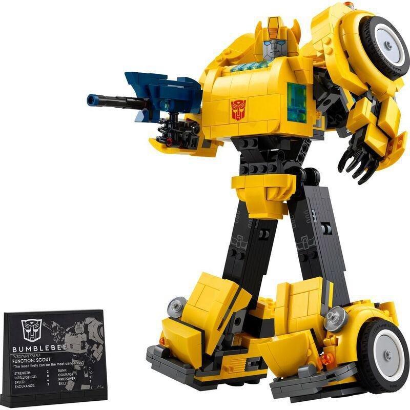LEGO Icons Transformers Bumblebee Set 10338, , large image number 7