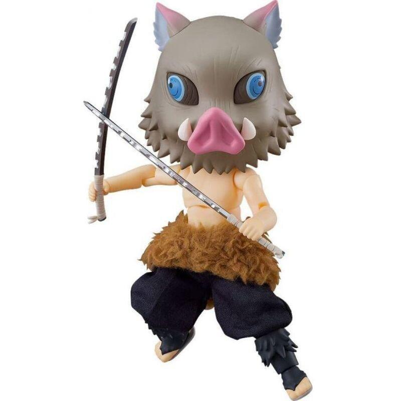 Good Smile Demon Slayer Kimetsu No Yaiba Inosuke Hashibira Nendoroid Doll, , large image number 0