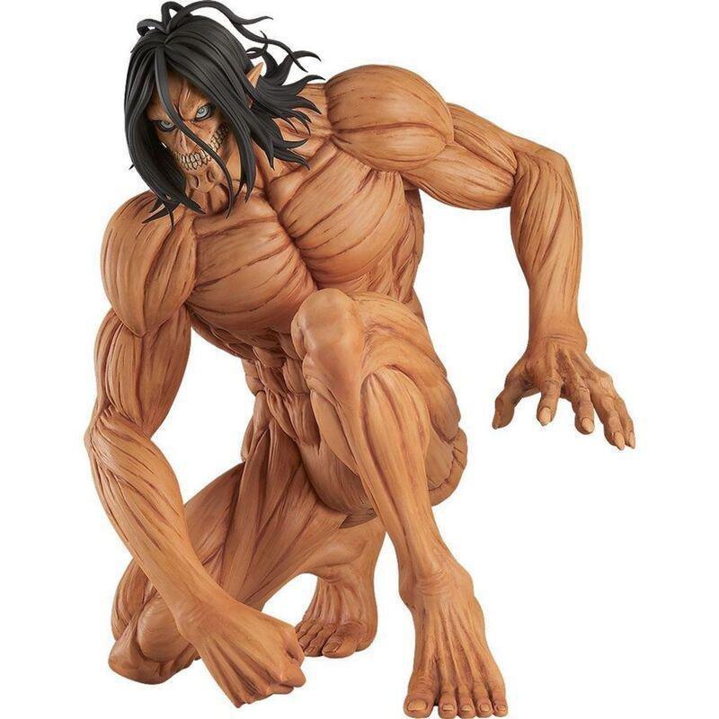 Good Smile Attack On Titan Eren Yeager Attack Titan Version Xl Pop Up Parade Figure, , large image number 0