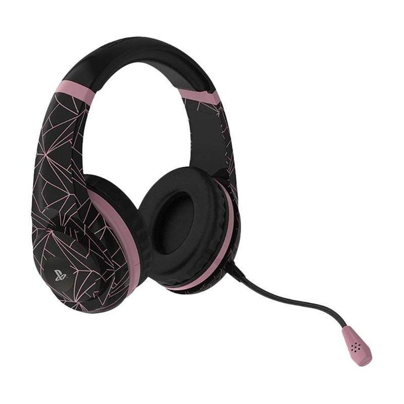 4 Gamers Pro4-70-RGA Stereo Gaming Headset Abstract Rose Gold Black Edition for PS4, , large image number 0