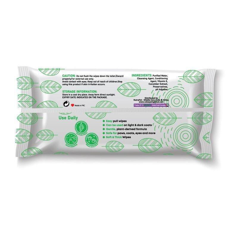 Furbath Natural Pet Wipes 80 Count- Floral, , large image number 3