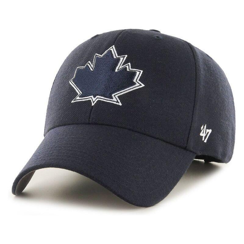47 MLB Chapeau réglable MVP Noir Blanc Adulte Taille unique, Tampa Bay Rays Noir, Taille unique