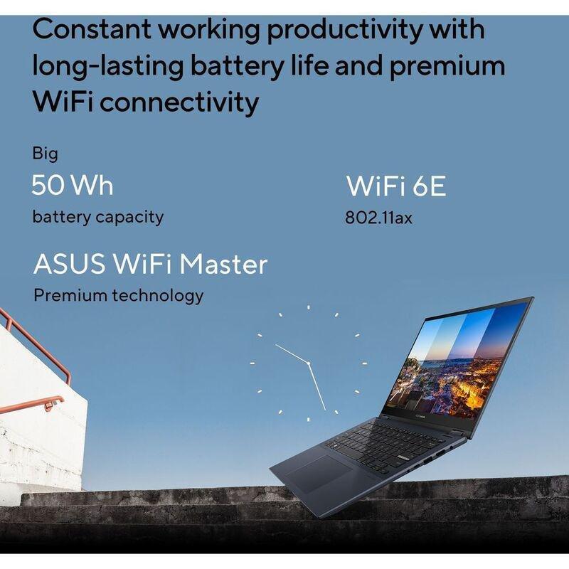 ASUS Vivobook S 14 Flip Laptop - TP3402VA-LZ144W - Intel core i9-13900H/16GB RAM/1TB SSD/ Intel Iris Xe Graphics/14" WUXGA (1920x1080)/Windows 11 H..., , large image number 2