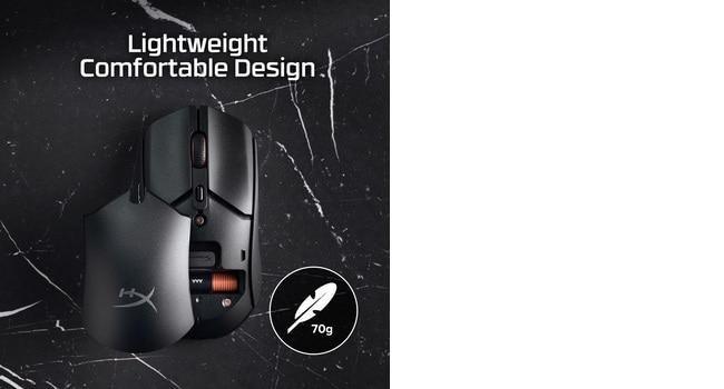 HyperX Pulsefire Haste 2 Core-Black Wireless Gaming Mouse, , large image number 7