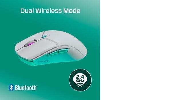 HyperX Pulsefire Haste 2 Core-White Wireless Gaming Mouse, , large image number 8